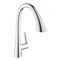 GROHE 30440000 Robinet SCALA C-débit avec douchette extractible 3 jets chrome