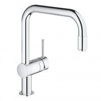 GROHE 30435000 Robinet VENTO bec U avec aérateur extractible chrome