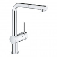 GROHE 30437000 Robinet VENTO L-sorting avec aérateur extractible chrome