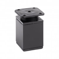 StrongLegs pied de meuble FA009 60Rmm noir mat