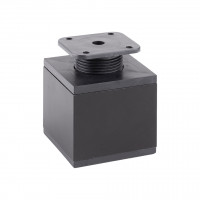 StrongLegs pied de meuble FA012 60Rmm noir mat