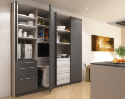 HAWA 27648 Concepta 25 porte coulissante ch. 300-750mm ht. 1250-1850mm