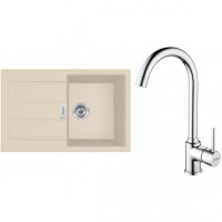 FRANKE ensemble T104BE S2D 611-78 beige + FP 9000.031