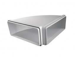 FRANKE accessoires 112.0459.455 coude rectangulaire 90° plastique