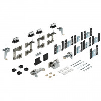 HETTICH 70987 Wing 77 porte pliante ensemble 4 vantaux