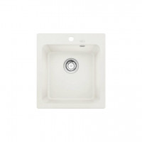 BLANCO 526574 Évier Naya 45 sans excentrique Silgranit blanc