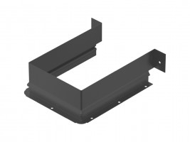 HETTICH 9278343 Garde pour découpe siphon carrée, anthracite