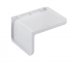HETTICH 50314 Cache-vis équerre de jonction blanc