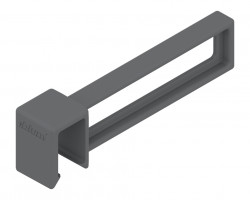BLUM ZC7U10F0 Ambia-line div. latéral pour reling transv. LBX pure Orion gris OG