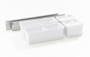 KES 005275 Dispensa/Comfort II YouboXx-ensemble 3 argent/blanc