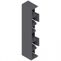BLUM ZB4M00AK MERIVOBOX cache-vis support arriere hauteur M pour hauteur E, OG-M