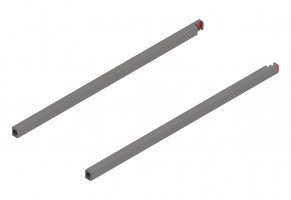 BLUM ZR4.500RS.E Merivobox, reling longitudinal 500mm, gris clair IG