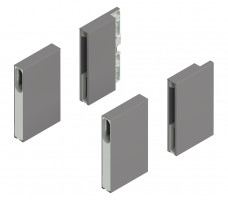 BLUM ZL4M00808 Merivobox, cache de boîte E pour remplissage, gris clair IG