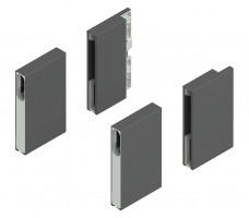 BLUM ZL4M00808 Merivobox, couvercle E pour remplissage, gris foncé OG