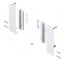 BLUM ZI4.4ES1 Merivobox, fixations frontales tiroir intérieur E verre, blanc