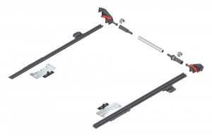BLUM ZS4.400MU stabilisateur latéral MERIVOBOX, 270-400mm