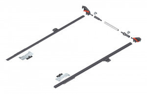 BLUM ZS4.650MU stabilisation latérale MERIVOBOX, 450-650mm BLUM ZS4.650MU stabilisation latérale MERIVOBOX, 450-650mm