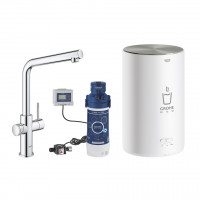 GROHE 30327001 Red Duo L-siphon chrome
