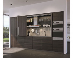 HAWA 27637 Folding Concepta 25 dans caisson 1250-1850mm argent droite
