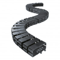 BACHMANN 930.058 organisateur de câbles Cube noir