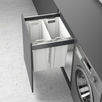 HETTICH 9279106 AvanTech YOU Pull Laundry - panier a linge 600 500 mm plastique