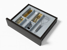Buffet Classico argenté-gris pour StrongBox 60 (504 x 474 mm)