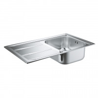 GROHE 31566SD0 Évier K400 45-S 860x500mm Acier inox brossé