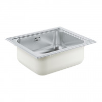 GROHE 31719SD0 évier K200 60-S 533 x 457mm acier inox brossé