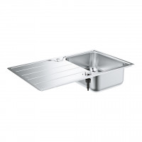 GROHE 31571SD1 évier K500 45-S 860 x 500mm acier inox brossé