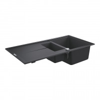 GROHE 31642AP0 Évier K400 60-C 1000 x 500mm granit noir