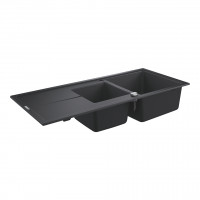 GROHE 31643AP0 évier K400 80-C 1160 x 500mm granit noir