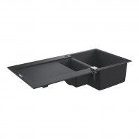 GROHE 31646AP0 évier K500 60-C 1000 x 500mm granit noir