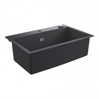 GROHE 31652AP0 Évier K700 80-C 780 x 510mm granit noir