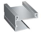 Sevroll 85201 Orient profil de poignée 18mm 2,7m argent (32/1)