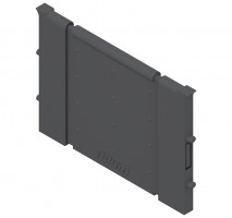 BLUM ZSI.010Q Orga Line coupe transversale 88mm gris BLUM ZSI.010Q Orga Line coupe transversale 88mm gris