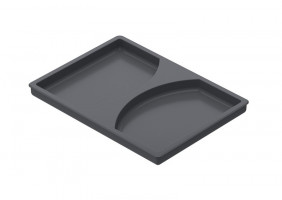 HETTICH 9279399 couvercle pour poubelle Pull 40L, 223x418mm