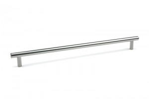TULIP poignée barre de traction 320/360 chrome mat + vis