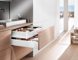K-BLUM Antaro, tiroir K 600mm/30kg, Blumotion/TOB, blanc, intérieur
