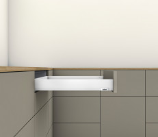 K-BLUM Merivobox tiroir N 500mm/40kg, blanc, Inserta