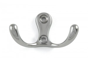 TULIP porte-manteau Livorno chrome brillant + vis