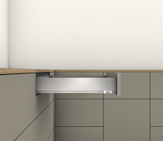K-BLUM Merivobox, tiroir M 450mm/40kg, gris clair IG, Inserta