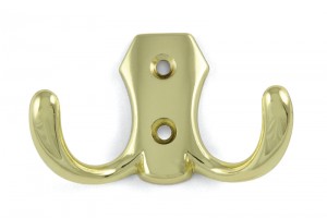 TULIP porte-manteau Lugo doré brillant + vis