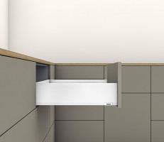 K-BLUM Merivobox tiroir K 300mm/40kg, blanc, Inserta