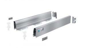 HETTICH 9307088 Atira ensemble jeu de côtés complet, 54/470mm, argenté