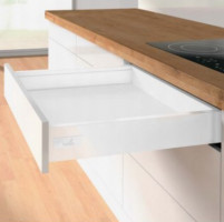 K-HETTICH Atira tiroir 70, 520mm/50kg, blanc, PTO