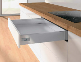 K-HETTICH Atira tiroir 70, 300mm/50kg, argent, PTO