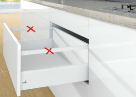 K-HETTICH ArciTech, frontal, blanc, 270/126/250, 40kg, SiSy