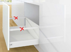 K-HETTICH ArciTech, façade, blanc, 270/94/282, 40kg, SiSy