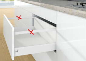 K-HETTICH ArciTech, façade, blanc, 270/94/250, 40kg, SiSy