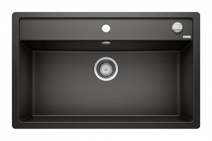 BLANCO 525878 évier Dalago 8-F avec excentrique Silgranit PuraDur noir BLANCO 525878 évier Dalago 8-F avec excentrique Silgranit PuraDur noir